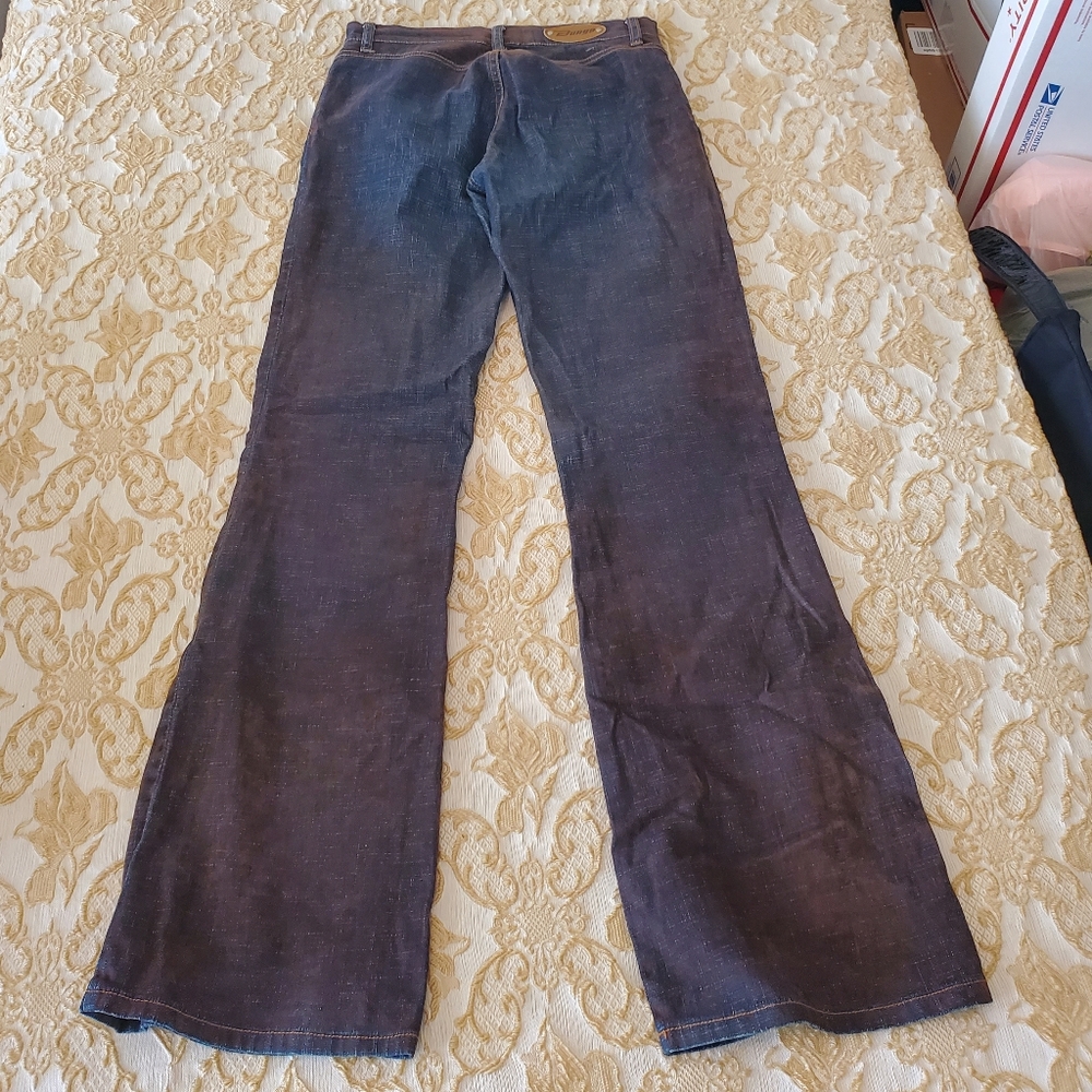 BONGO Women's Suede Jeans - Picture 5 of 11